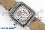 Santos Dumont 27.5mm SS/RG AF 1:1 Best Edition Silver Dial on Blue Croco Strap A157 - Image 13