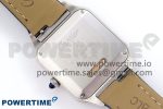 Santos Dumont 27.5mm SS/RG AF 1:1 Best Edition Silver Dial on Blue Croco Strap A157 - Image 14