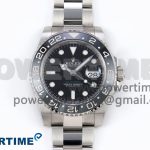 GMT-Master II 126710 GRNR Black/Gray Ceramic Clean Plus 1:1 Best Edition on Oyster Bracelet DD3285