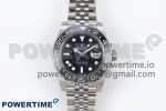 GMT-Master II 126710 GRNR Black/Gray Ceramic 904L Steel Clean 1:1 Best Edition on Jubilee Strap DD3285
