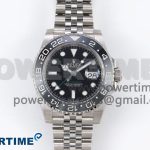 GMT-Master II 126710 GRNR Black/Gray Ceramic Clean Plus 1:1 Best Edition on Jubilee Bracelet DD3285