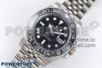 GMT-Master II 126710 GRNR Black/Gray Ceramic 904L Steel Clean 1:1 Best Edition on Jubilee Strap DD3285 - Image 2