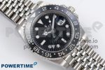 GMT-Master II 126710 GRNR Black/Gray Ceramic 904L Steel Clean 1:1 Best Edition on Jubilee Strap DD3285 - Image 3