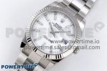DateJust 41 126334 C+F 1:1 Best Edition 904L Steel White Dial on SS Oyster Bracelet VR3235 - Image 2