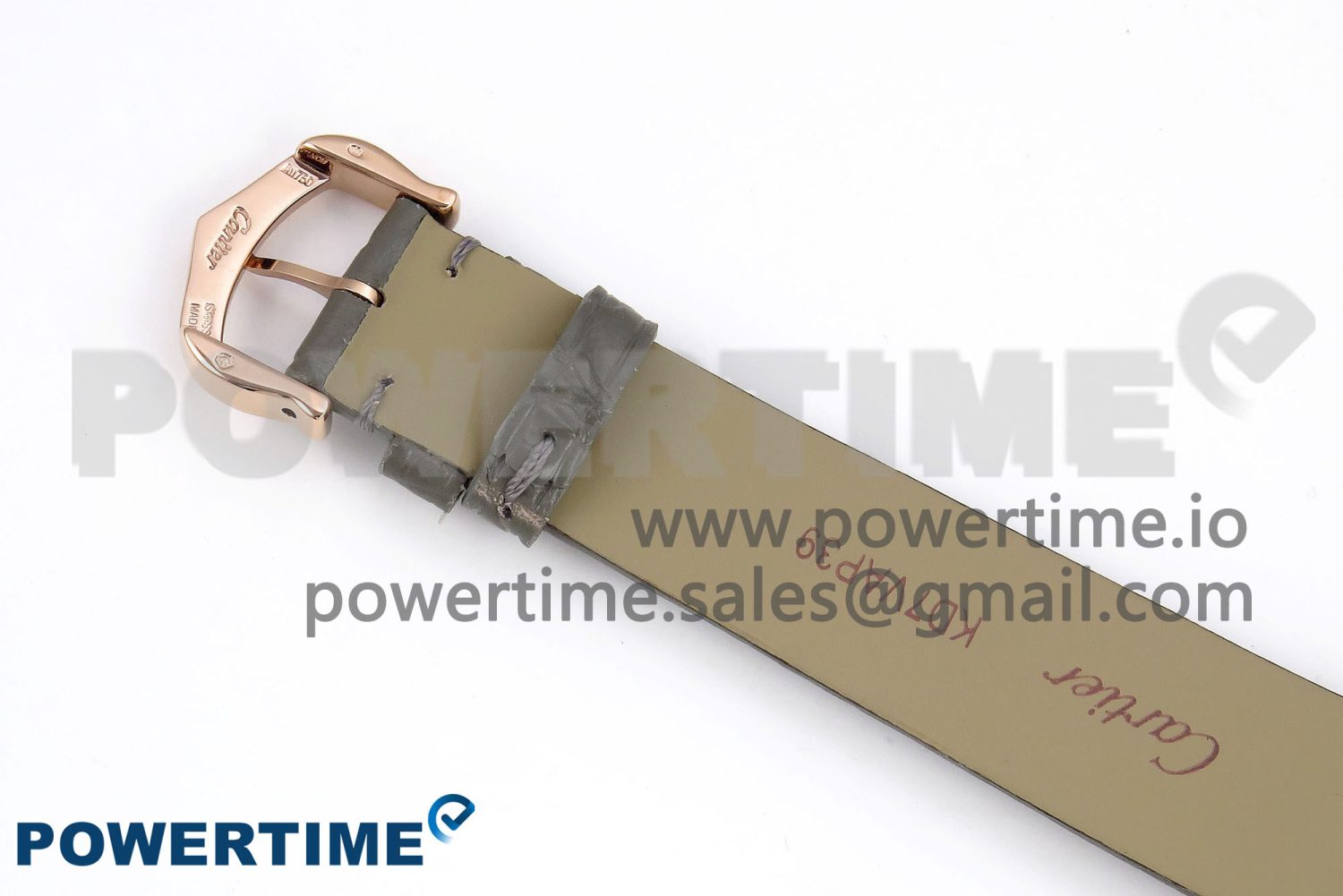 Ballon Blanc De Cartier 30mm RG DRF 1:1 Best Edition Silvered Texture Dial Diamonds Bezel on Green Leather Strap Ronda Quartz - Image 12