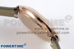 Ballon Blanc De Cartier 30mm RG DRF 1:1 Best Edition Silvered Texture Dial on Green Leather Strap Ronda Quartz - Image 12