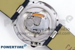 Ballon Blanc De Cartier 30mm SS DRF 1:1 Best Edition Silvered Texture Dial Diamonds Bezel on Blue Calfskin Strap Ronda Quartz - Image 9