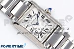 Tank Must SS 33.7mm DRF 1:1 Best Edition White Dial on SS Bracelet Jap Quartz - Image 3