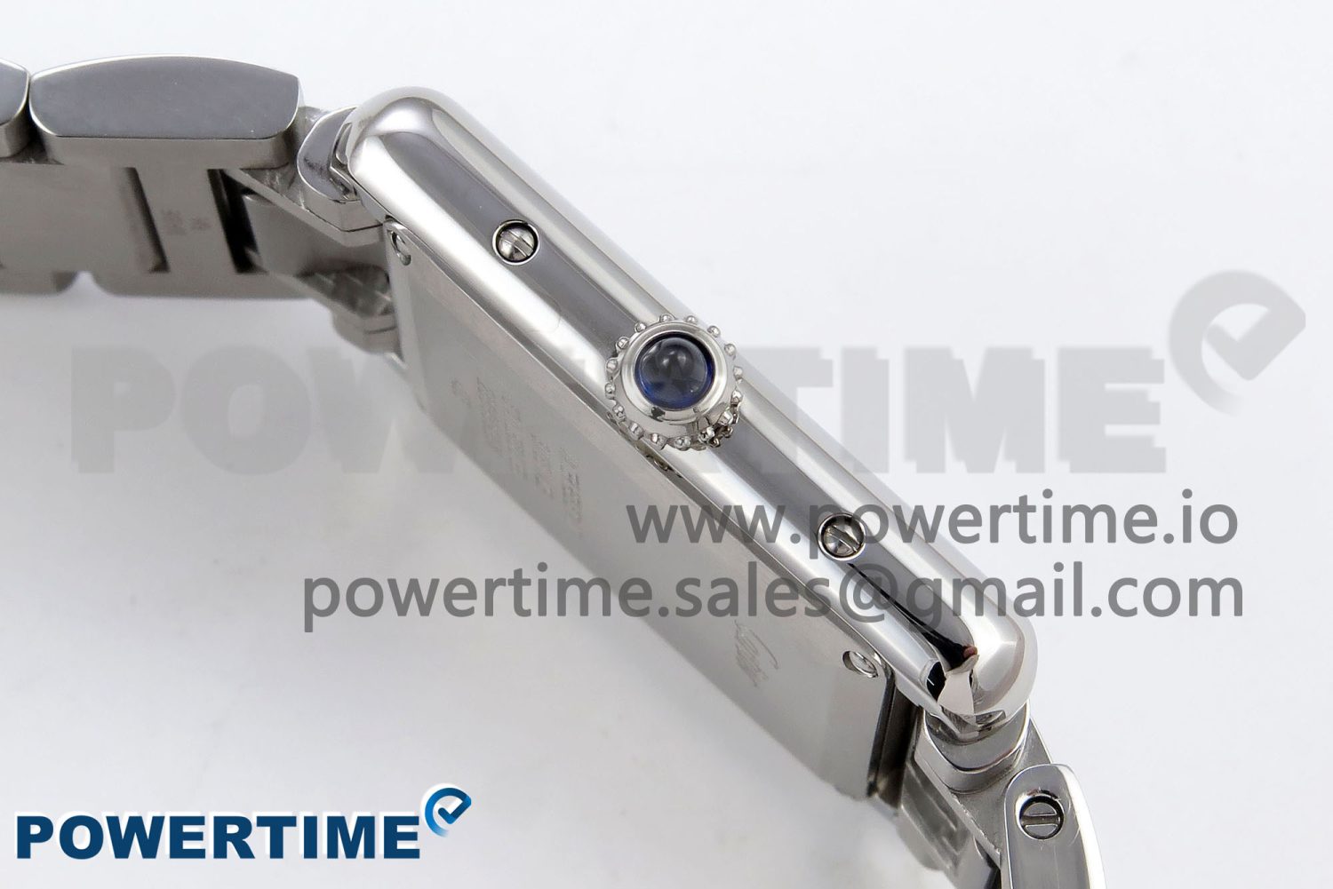 Tank Must SS 33.7mm DRF 1:1 Best Edition White Dial on SS Bracelet Jap Quartz - Image 6