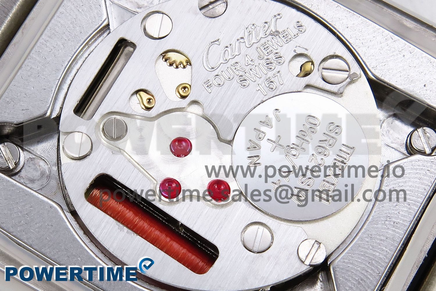 Tank Must SS 33.7mm DRF 1:1 Best Edition White Dial on SS Bracelet Jap Quartz - Image 10
