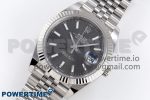 DateJust 41 126334 C+F 1:1 Best Edition 904L Steel Gray Dial on SS Jubilee Bracelet VR3235 - Image 2