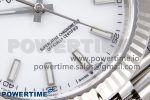 DateJust 41 126334 C+F 1:1 Best Edition 904L Steel White Dial on SS Jubilee Bracelet VR3235 - Image 5