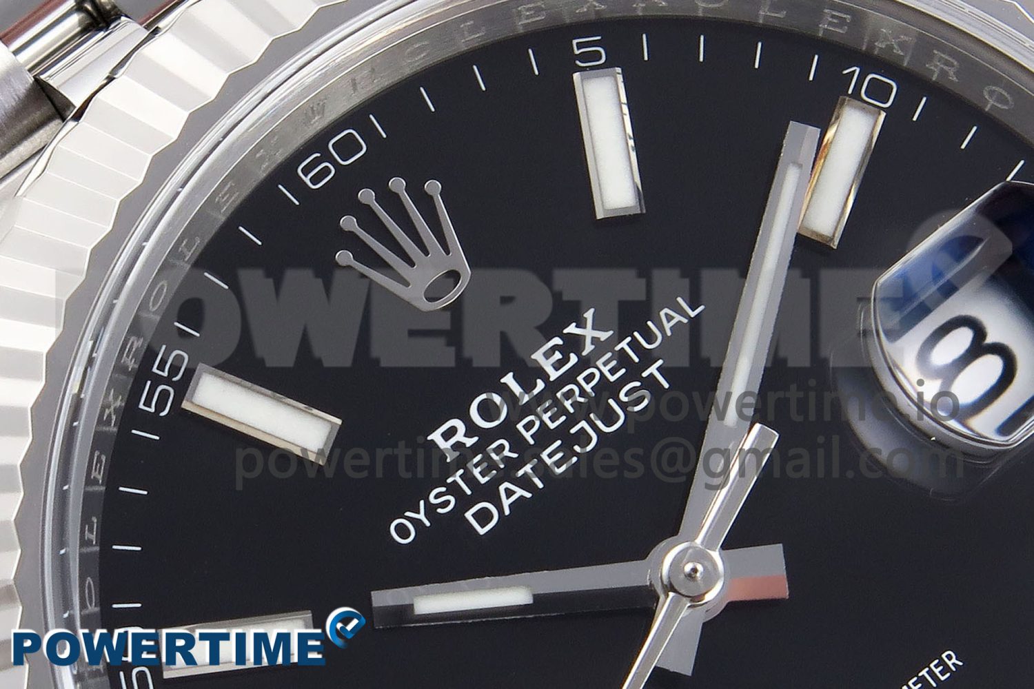 DateJust 41 126334 C+F 1:1 Best Edition 904L Steel Black Dial on SS Jubilee Bracelet VR3235 - Image 4