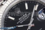DateJust 41 126334 C+F 1:1 Best Edition 904L Steel Black Dial on SS Jubilee Bracelet VR3235 - Image 4