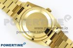 Day Date 36 YG RAF Best Edition Diamond Bezel Rock Dial on YG Bracelet A2836 - Image 8