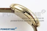 Baignoire De Cartier YG DRF 1:1 Best Edition Silver Dial on Brown Leather Strap Swiss Quartz - Image 7