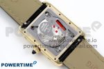 Tank Louis Cartier Large YG 33.7mm DRF 1:1 Best Edition Black Dial on Black Leather Strap Swiss Quartz - Image 5