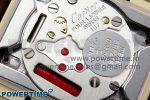 Tank Must Small YG 29mm DRF 1:1 Best Edition YG Dial on Brown Leather Strap Swiss Quartz - Image 10