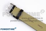 Tank Must Large SS 33.7mm DRF 1:1 Best Edition White Dial on Black Leather Strap Swiss Quartz - Image 14