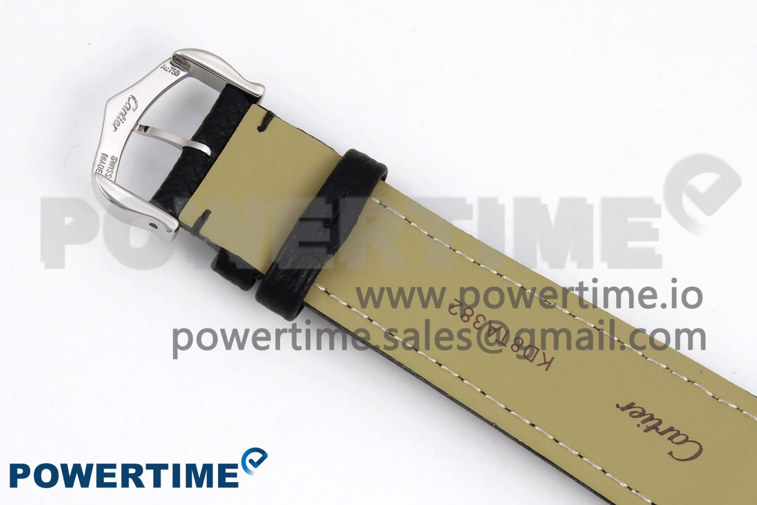 Tank Must Small SS 29mm DRF 1:1 Best Edition White Dial on Black Leather Strap Swiss Quartz - Image 14