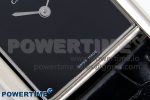 Tank Must Large SS 33.7mm DRF 1:1 Best Edition Black Dial on Black Leather Strap Swiss Quartz - Image 5