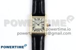 Tank Must Small YG 29mm DRF 1:1 Best Edition YG Dial on Black Leather Strap Swiss Quartz