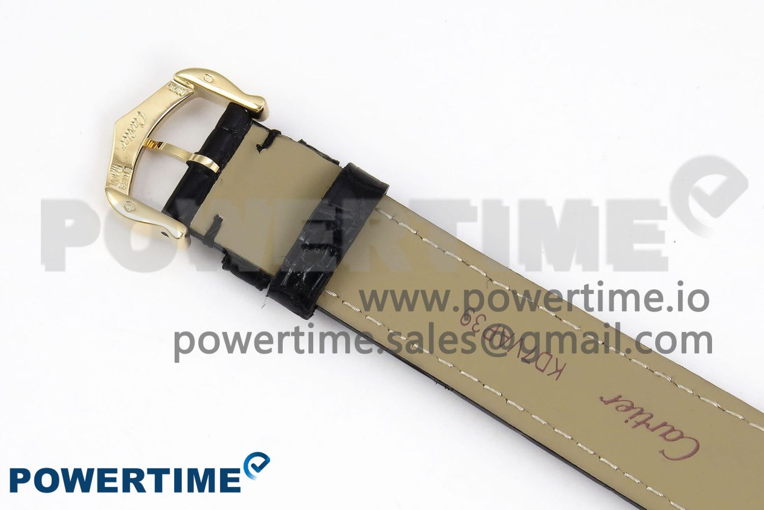 Tank Must Small YG 29mm DRF 1:1 Best Edition YG Dial on Black Leather Strap Swiss Quartz - Image 10