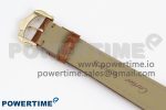 Tank Must Large YG 33.7mm DRF 1:1 Best Edition YG Dial on Brown Leather Strap Swiss Quartz - Image 11
