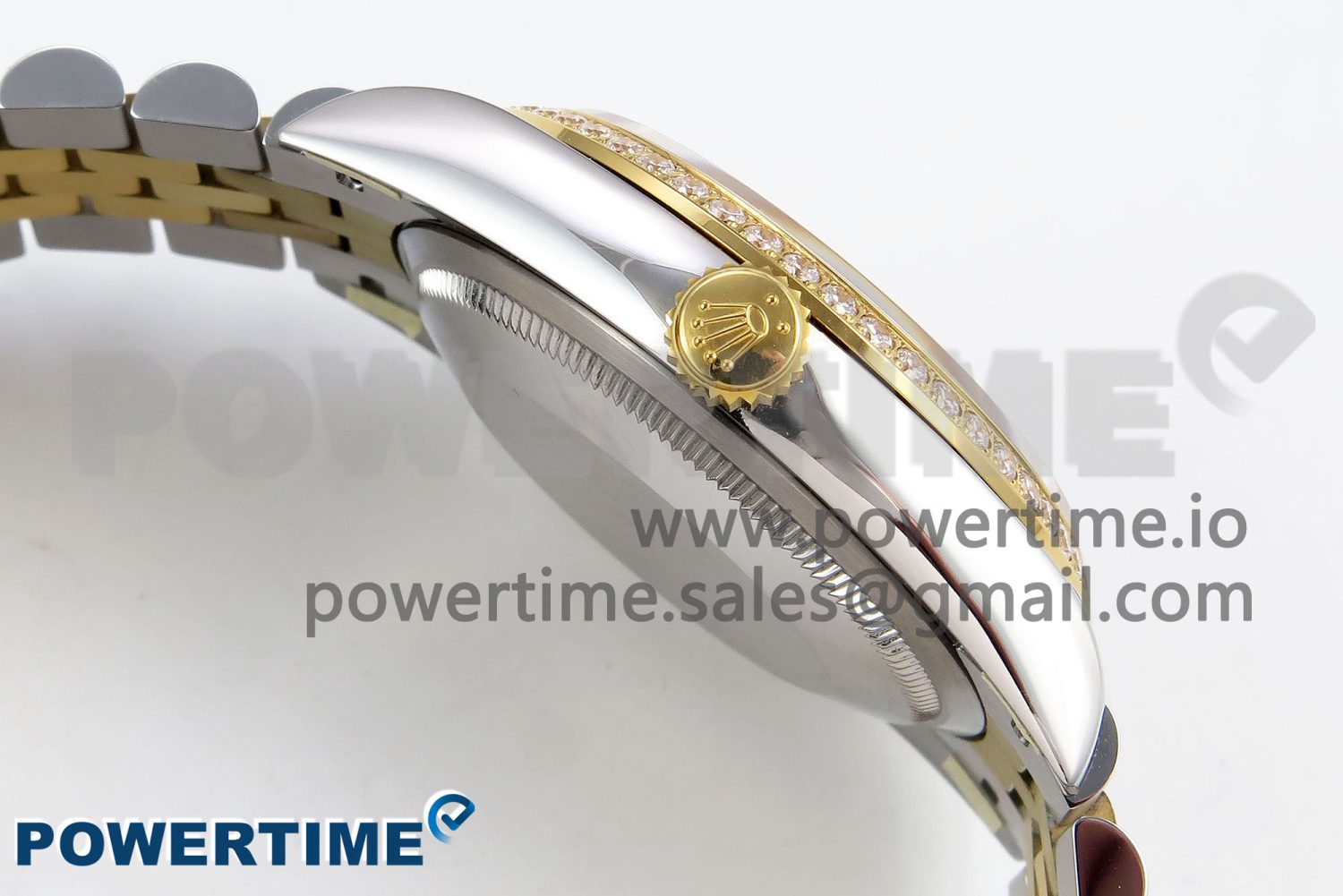 DateJust 36 SS 126283rbr VSF 1:1 Best Edition 904L Steel YG Textured Diamonds Dial on Jubilee Bracelet VS3235 - Image 5