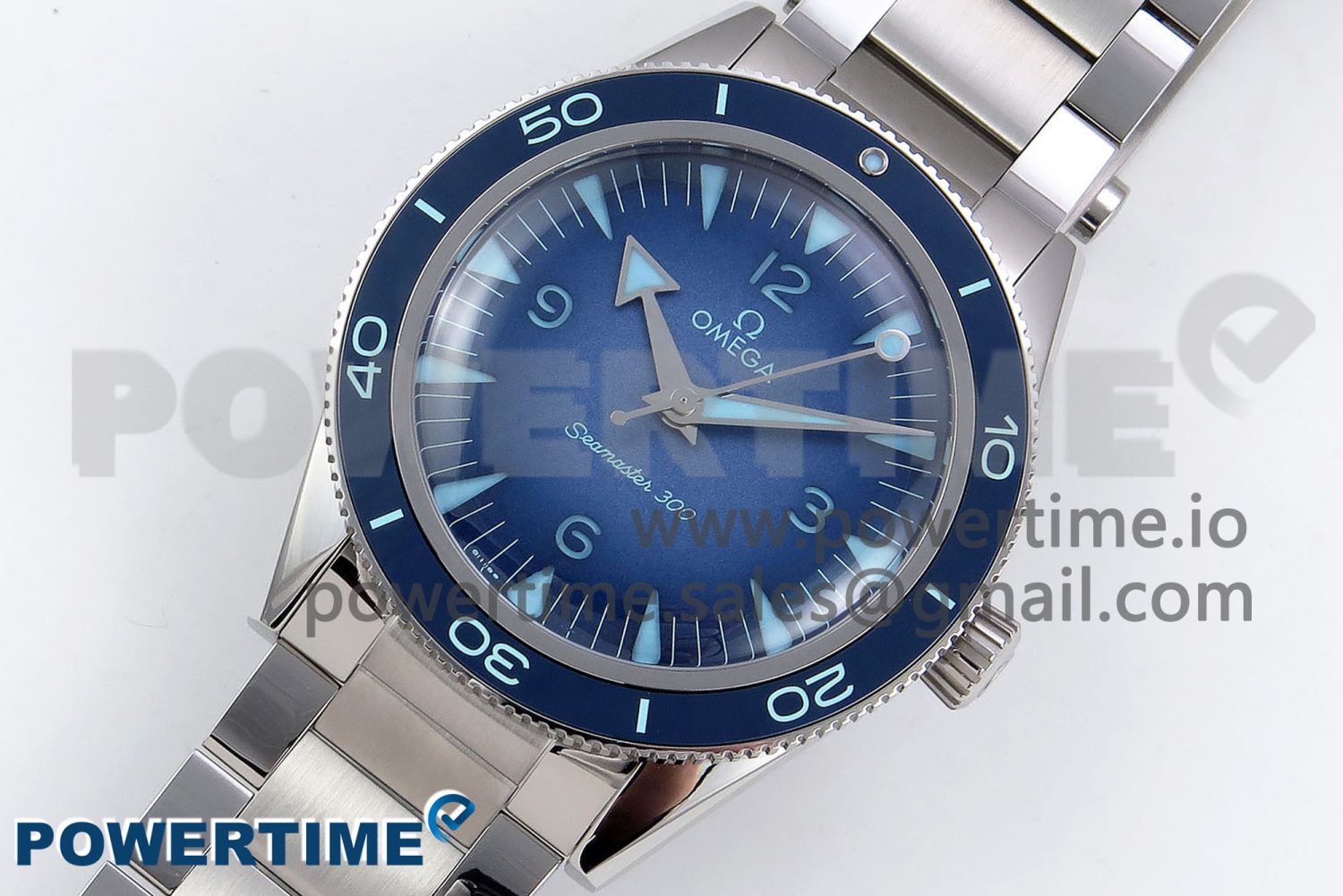 Seamaster 300 Heritage VSF 1:1 Best Edition Blue Dial on SS Bracelet A8912 Super Clone - Image 2