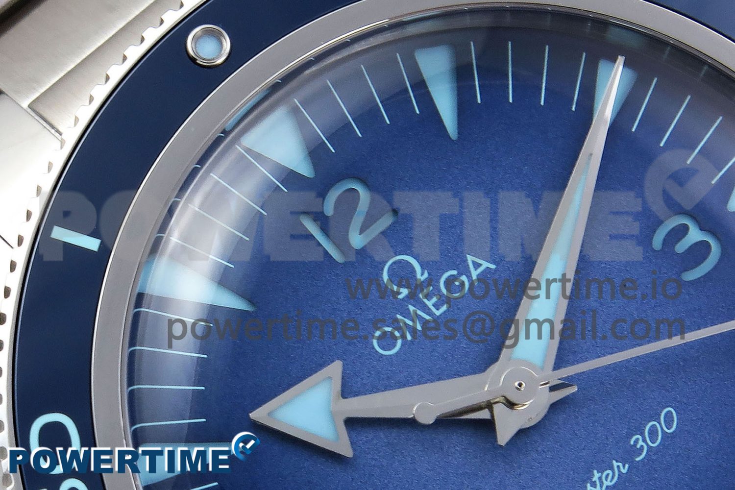 Seamaster 300 Heritage VSF 1:1 Best Edition Blue Dial on SS Bracelet A8912 Super Clone - Image 4