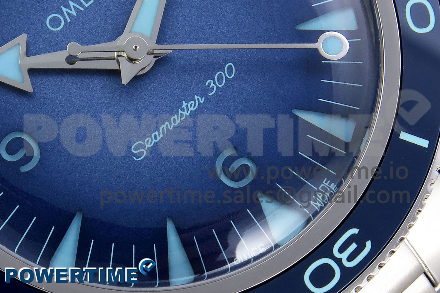 Seamaster 300 Heritage VSF 1:1 Best Edition Blue Dial on SS Bracelet A8912 Super Clone - Image 5