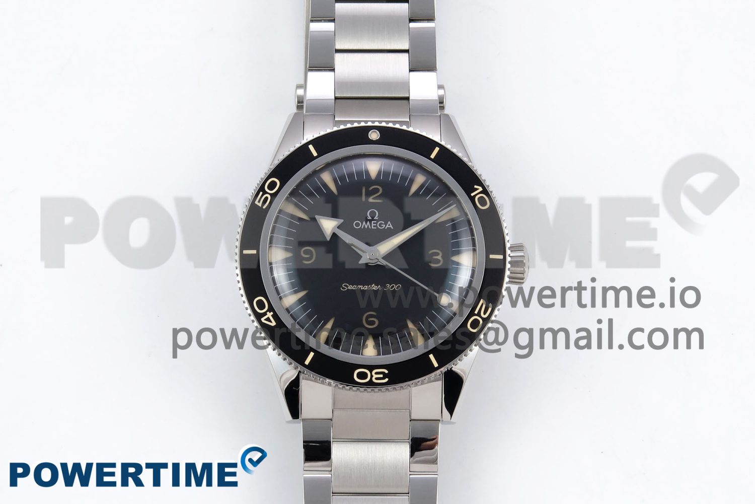 Seamaster 300 Heritage VSF 1:1 Best Edition Black Dial on SS Bracelet A8912 Super Clone - Image 1