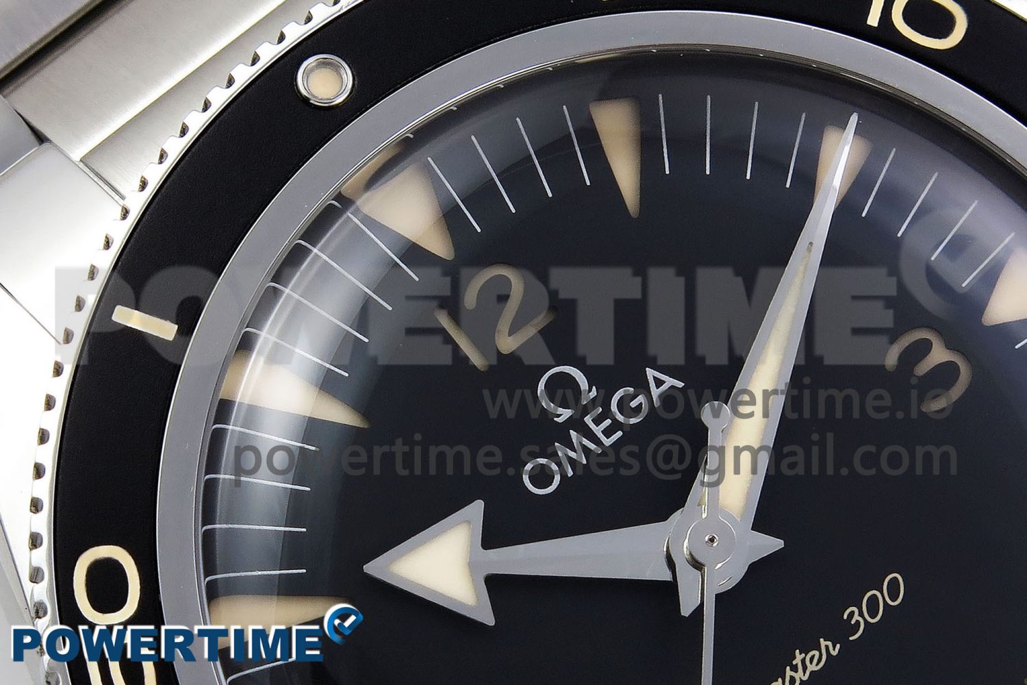 Seamaster 300 Heritage VSF 1:1 Best Edition Black Dial on SS Bracelet A8912 Super Clone - Image 4