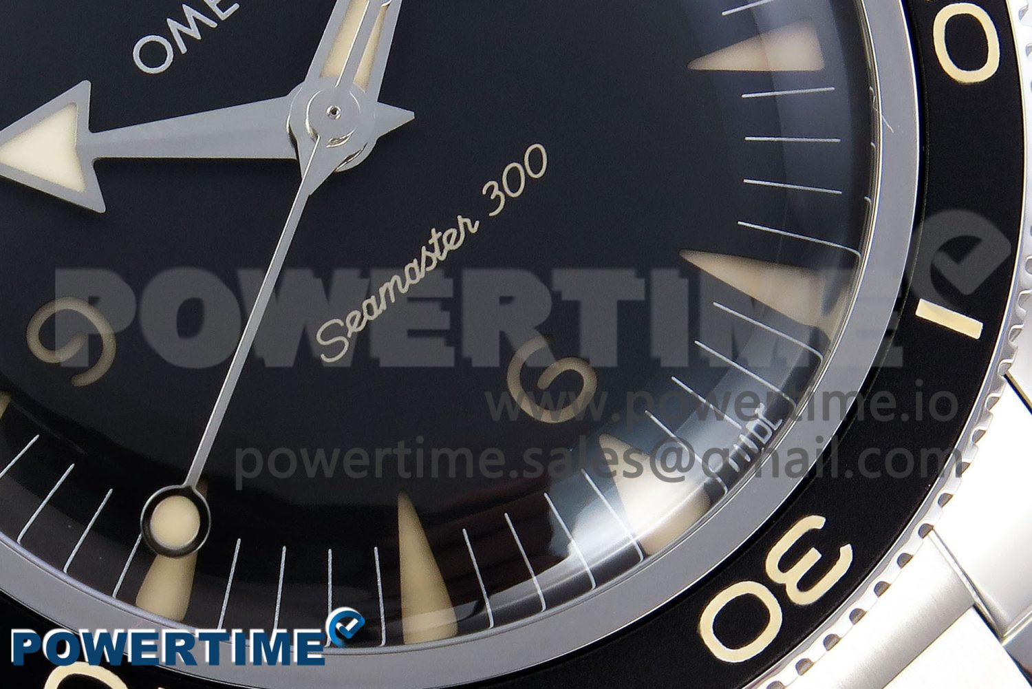 Seamaster 300 Heritage VSF 1:1 Best Edition Black Dial on SS Bracelet A8912 Super Clone - Image 5