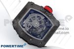 RM035-02 NTPT ZF 1:1 Best Edition Skeleton Dial on White Rubber Strap RMAL1 Super Clone V6 - Image 9