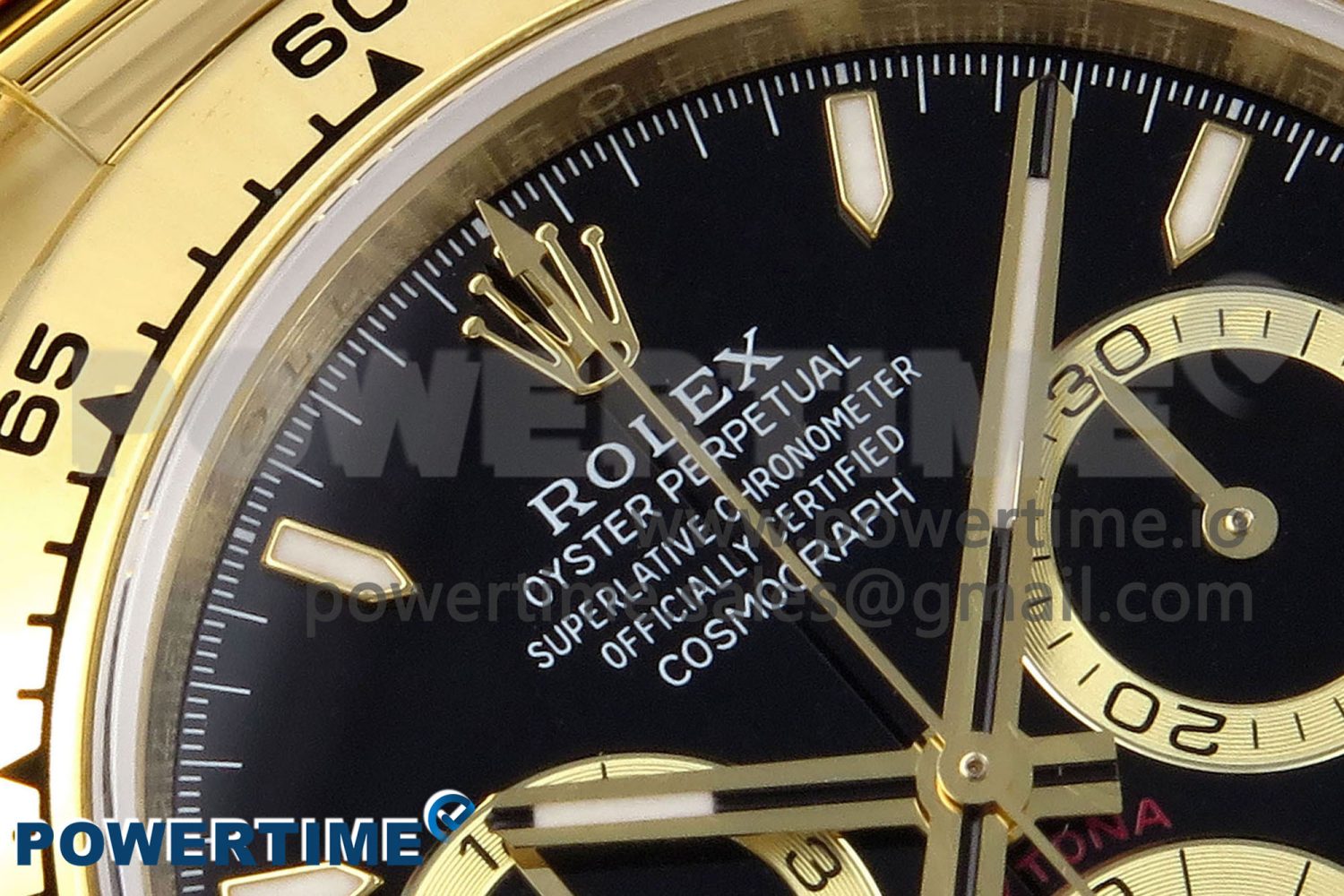 Daytona 126508 QF 1:1 Best Edition Black Dial on YG Braclet SH4131 V5 - Image 4