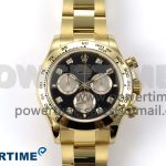 Daytona 126508 QF 1:1 Best Edition Gray/YG Diamonds Dial on YG Braclet SH4131 V5