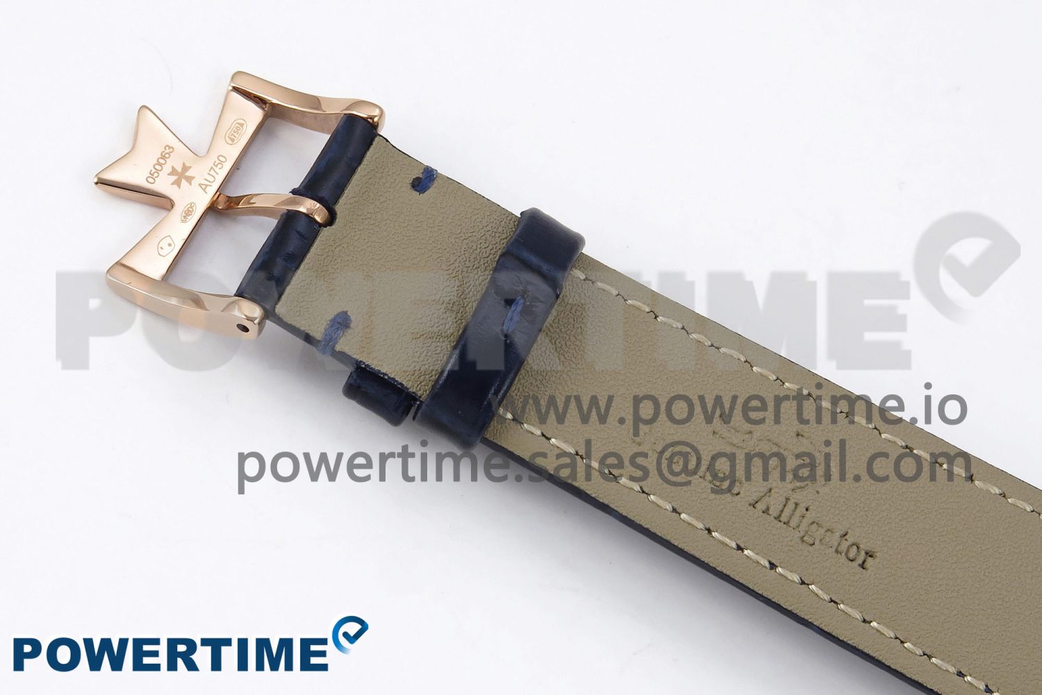 Patrimony RG KZF Best Edition Blue Dial on Blue Leather Strap MIYOTA 9015 - Image 12