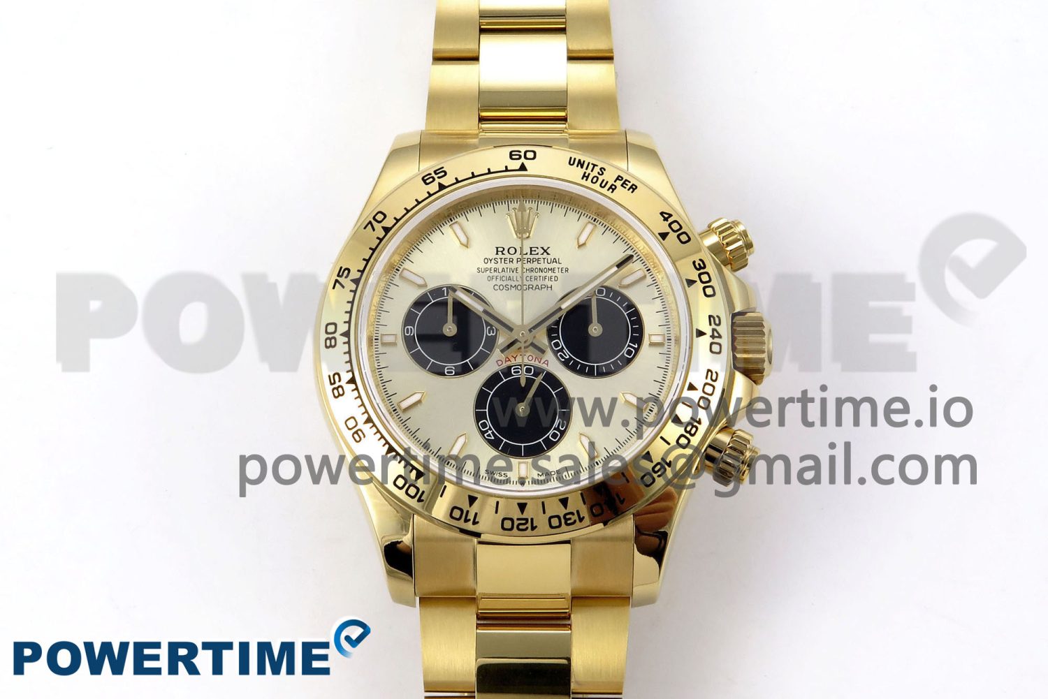 Daytona 126508 QF 1:1 Best Edition YG/Black Dial on YG Braclet SH4131 V5 - Image 1