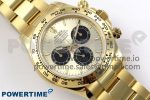 Daytona 126508 QF 1:1 Best Edition YG/Black Dial on YG Braclet SH4131 V5 - Image 3