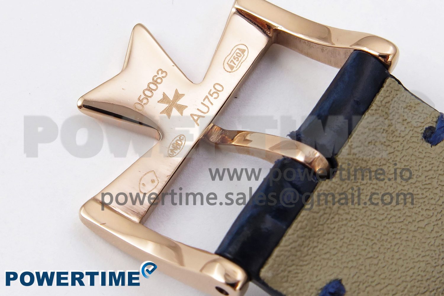 Patrimony RG KZF Best Edition Blue Dial on Blue Leather Strap MIYOTA 9015 - Image 10