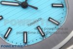 Nautilus 5711/1A-018 PPF 1:1 Best Edition Tiffany Blue Textured Dial on SS Bracelet Super Clone 26-330 V5 - Image 5