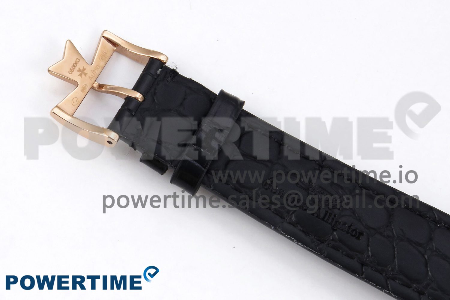 Patrimony RG KZF Best Edition Black Dial on Black Leather Strap MIYOTA 9015 - Image 11