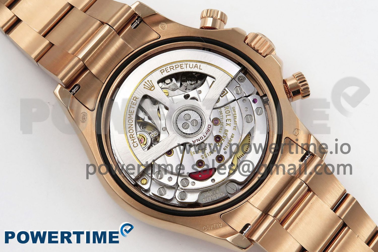 Daytona 126505 QF 1:1 Best Edition Black/RG Diamonds Dial on RG Braclet SH4131 V5 - Image 10