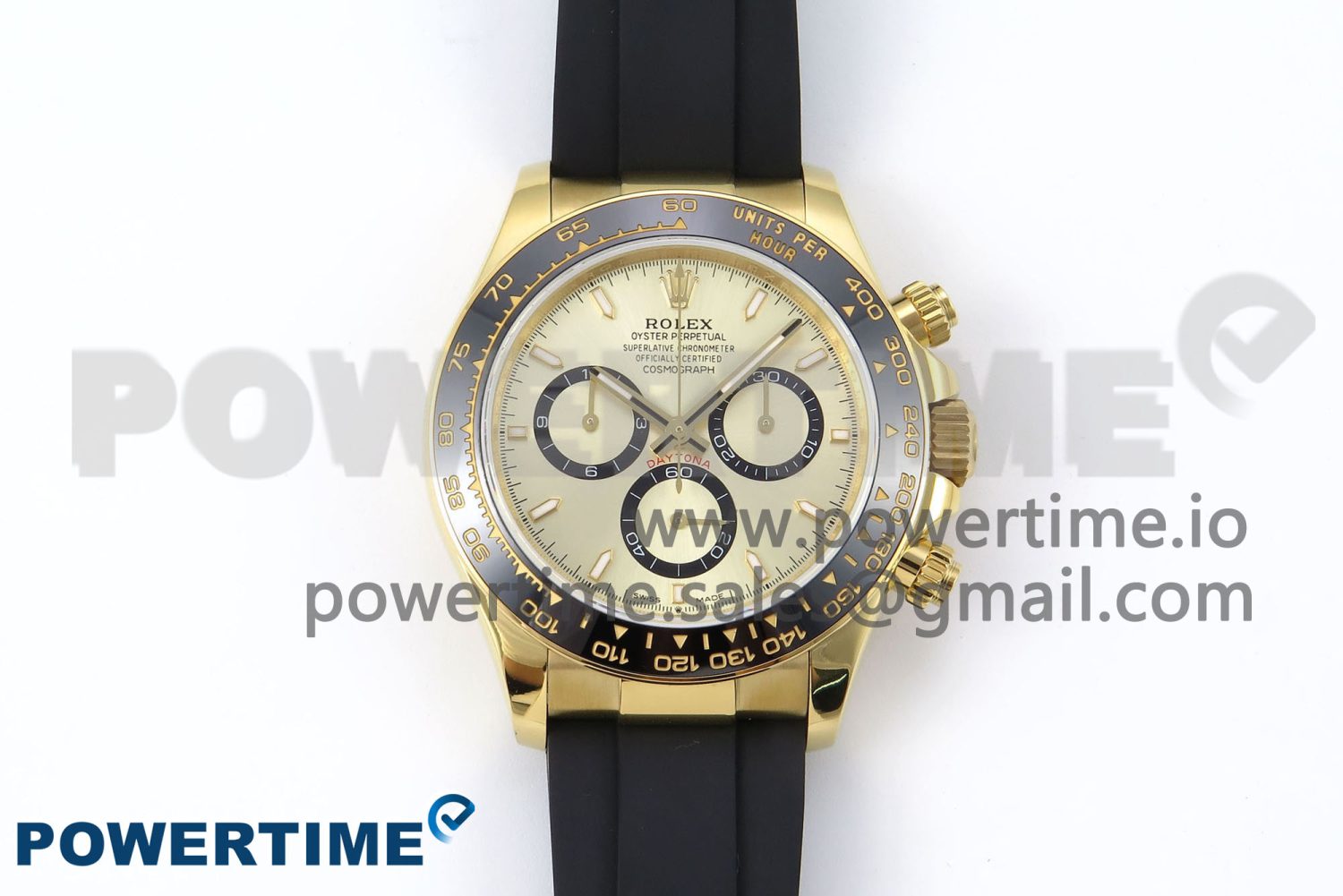 Daytona 126518 QF 1:1 Best Edition YG Dial on Oysterflex Strap SH4131 V5 - Image 1