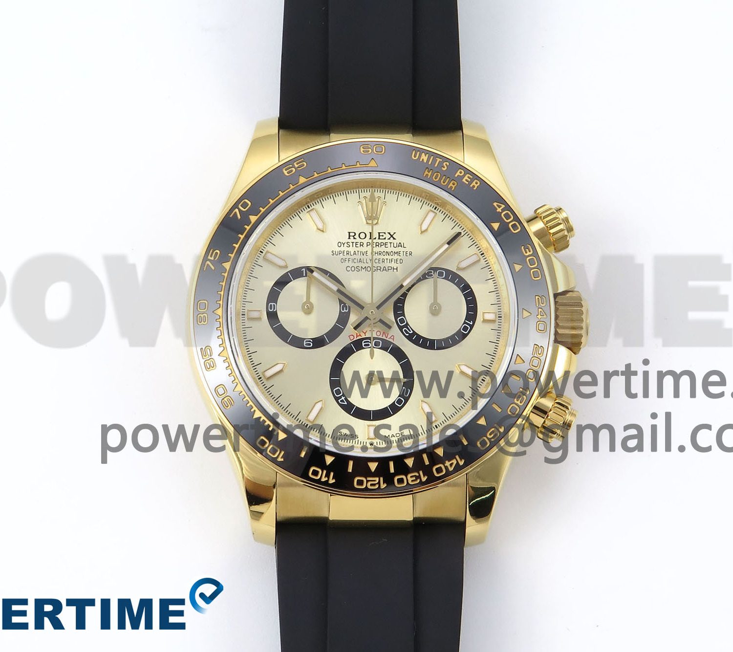 Daytona 126518 QF 1:1 Best Edition YG Dial on Oysterflex Strap SH4131 V5
