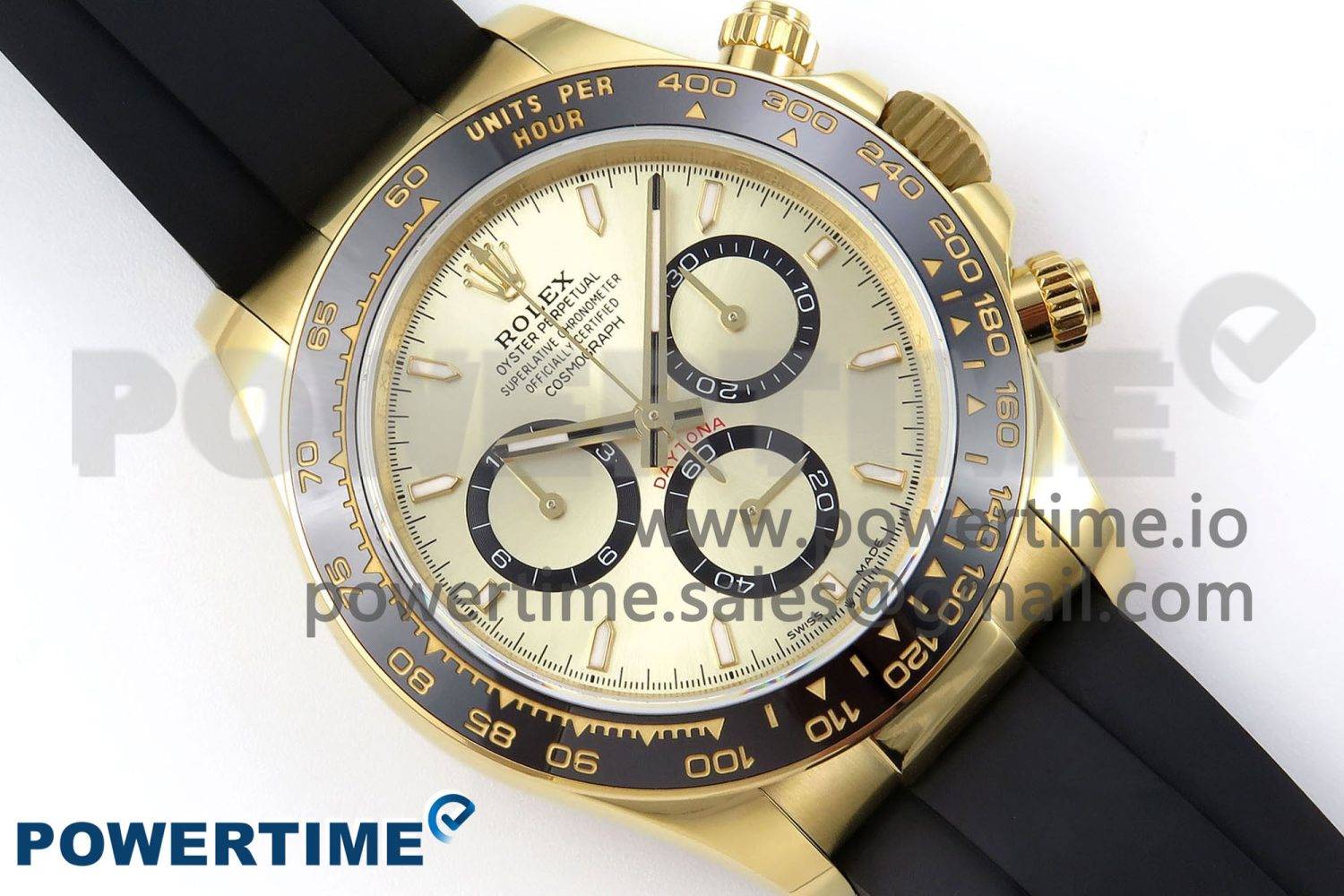 Daytona 126518 QF 1:1 Best Edition YG Dial on Oysterflex Strap SH4131 V5 - Image 3