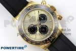 Daytona 126518 QF 1:1 Best Edition YG/Black Dial on Oysterflex Strap SH4131 V5 - Image 3