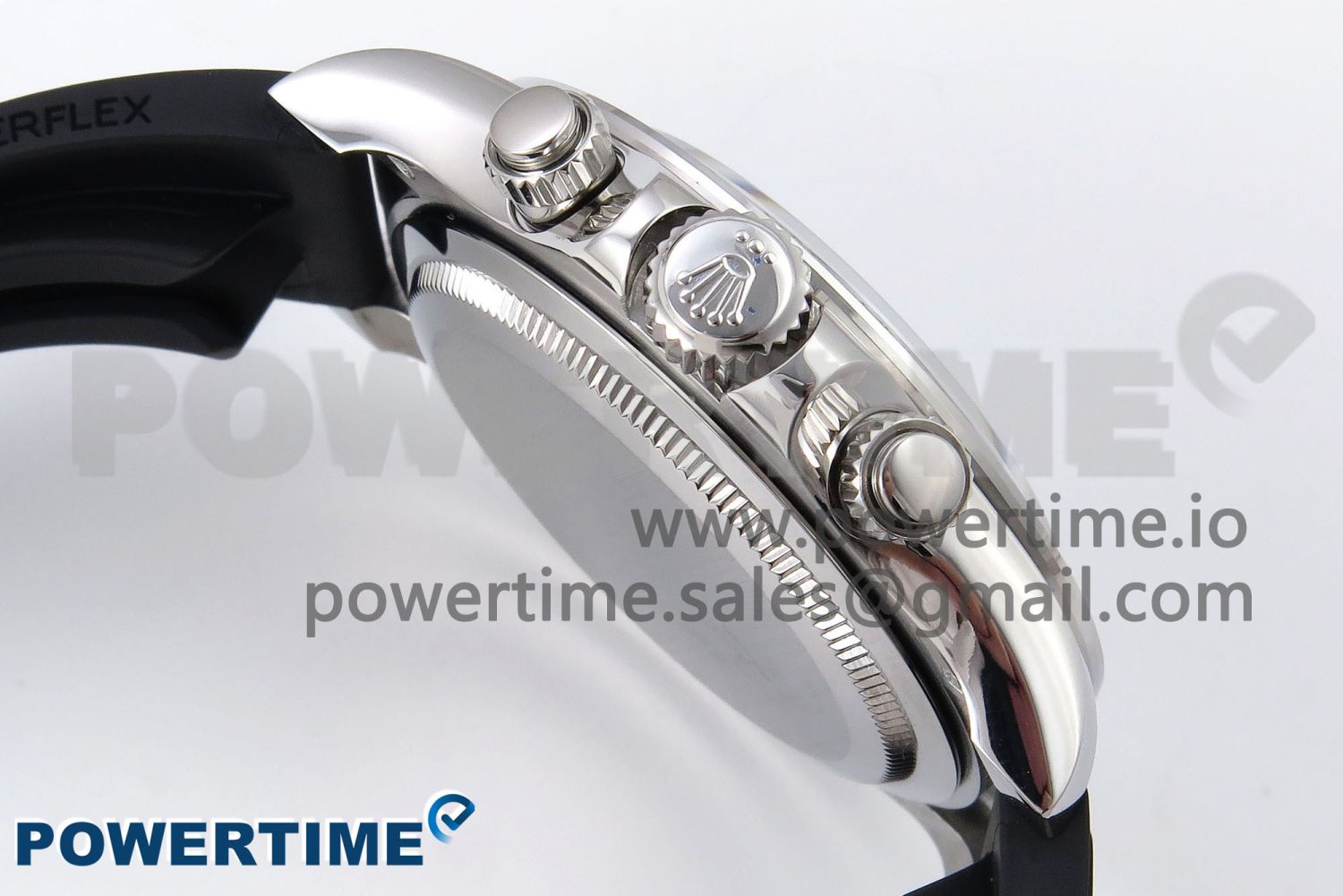 Daytona 126519 QF 1:1 Best Edition Black/Silver Diamonds Dial on Oysterflex Strap SH4131 V5 - Image 7